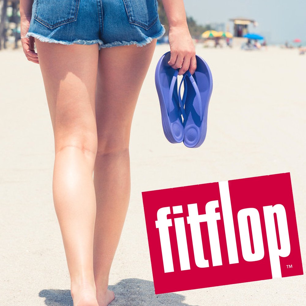 Be beach ready 🏝 Check out our Iqushion range > ow.ly/j2xR30kcazr 

#fitflop #iqushion #beachready #shoesbymail