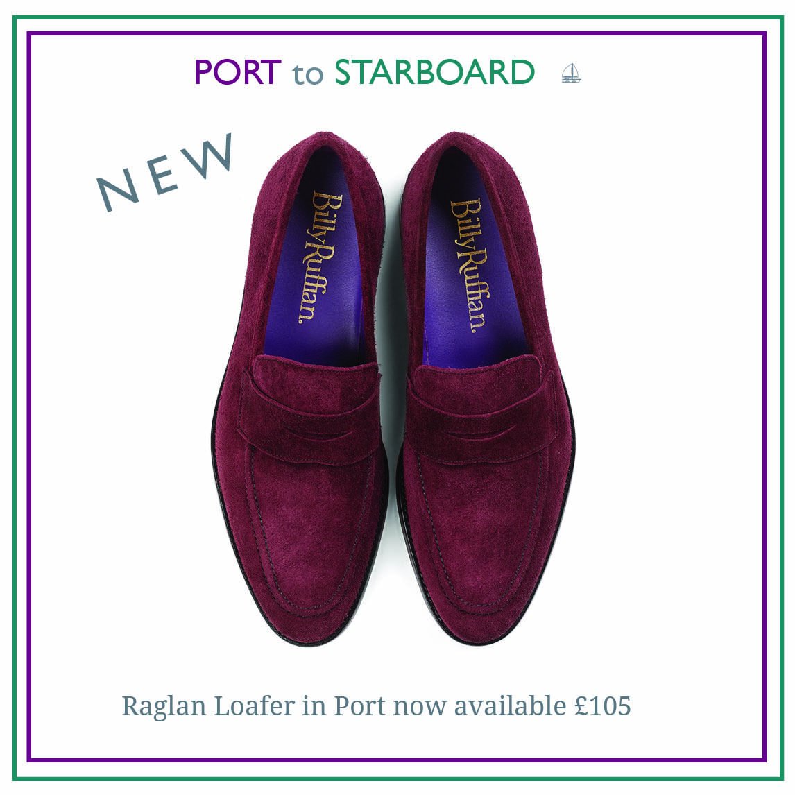 BillyRShoes's tweet photo. NEW @BillyRShoes Raglan Loafer in Port Suede https://t.co/wWts3HgC5T https://t.co/yyWf2so16S