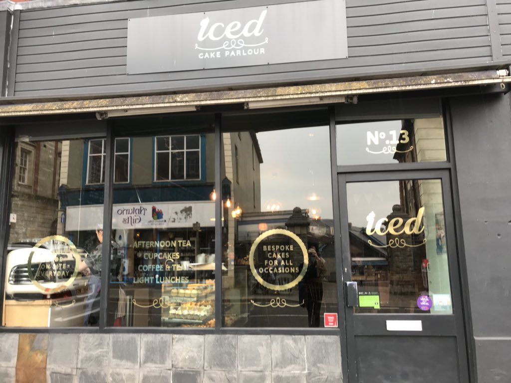 SpotlightBCB's tweet photo. Thank you @IcedCakeParlour for supporting #lovelocalbuylocal today in Maesteg! https://t.co/t0TJIlZEky