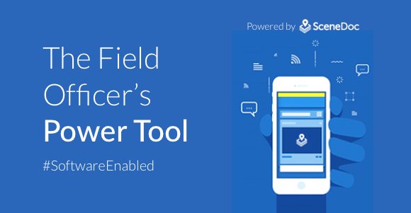 scenedocinc's tweet image. Combine the functionality of a smartphone and the power within SceneDoc and you have the ultimate power tool for a field officer. #SoftwareEnabled hubs.ly/H0clrX_0