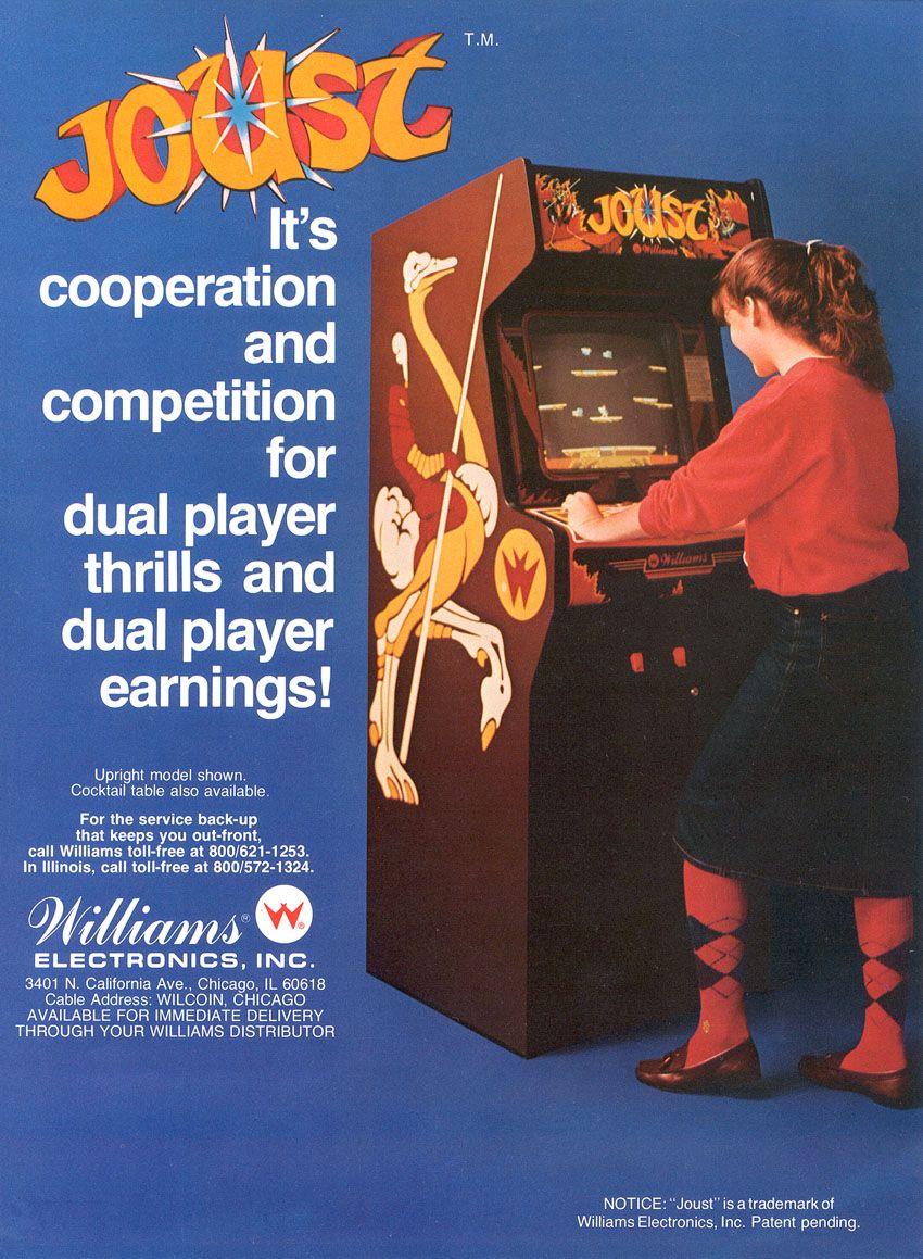 AntstreamArcade's tweet photo. Women have always wanted a knight in shining armor. However, back in the day, #WilliamsElectronics gave us a yellow knight riding an ostrich. #Joust is one of our favorites and on @Antstreamgames, you can challenge your friend to a duel. Who will you challenge? #retro #gaming https://t.co/GVOqbnPRKY