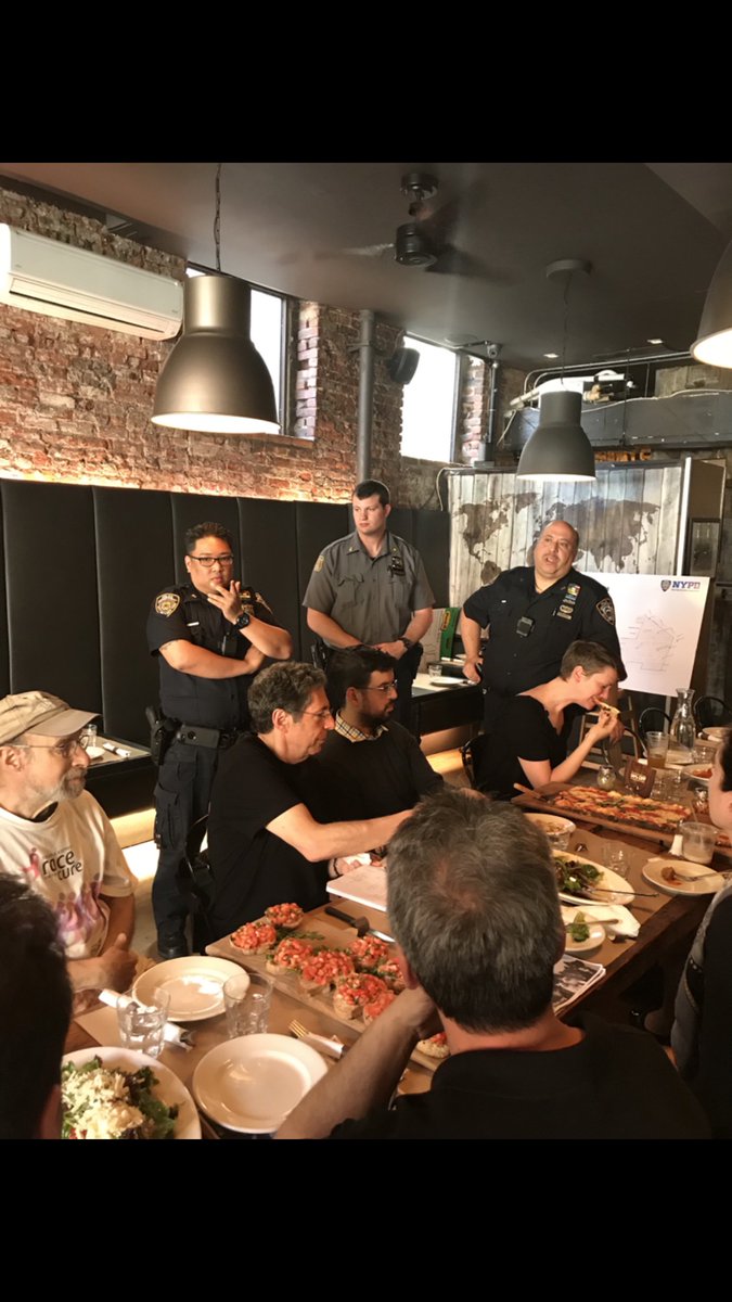 NYPD84Pct's tweet photo. Neighborhood Coordination Officers Sy & Ruggiero with Recruit Officer Rizzo had their Build the Block Meeting at 68 Bergen St #Brooklyn informing the attendees of recent robberies, mailbox fishing, credit card fraud & how to safeguard personal property #NYPDTraining #boerumhills https://t.co/F8DeIQmJPR