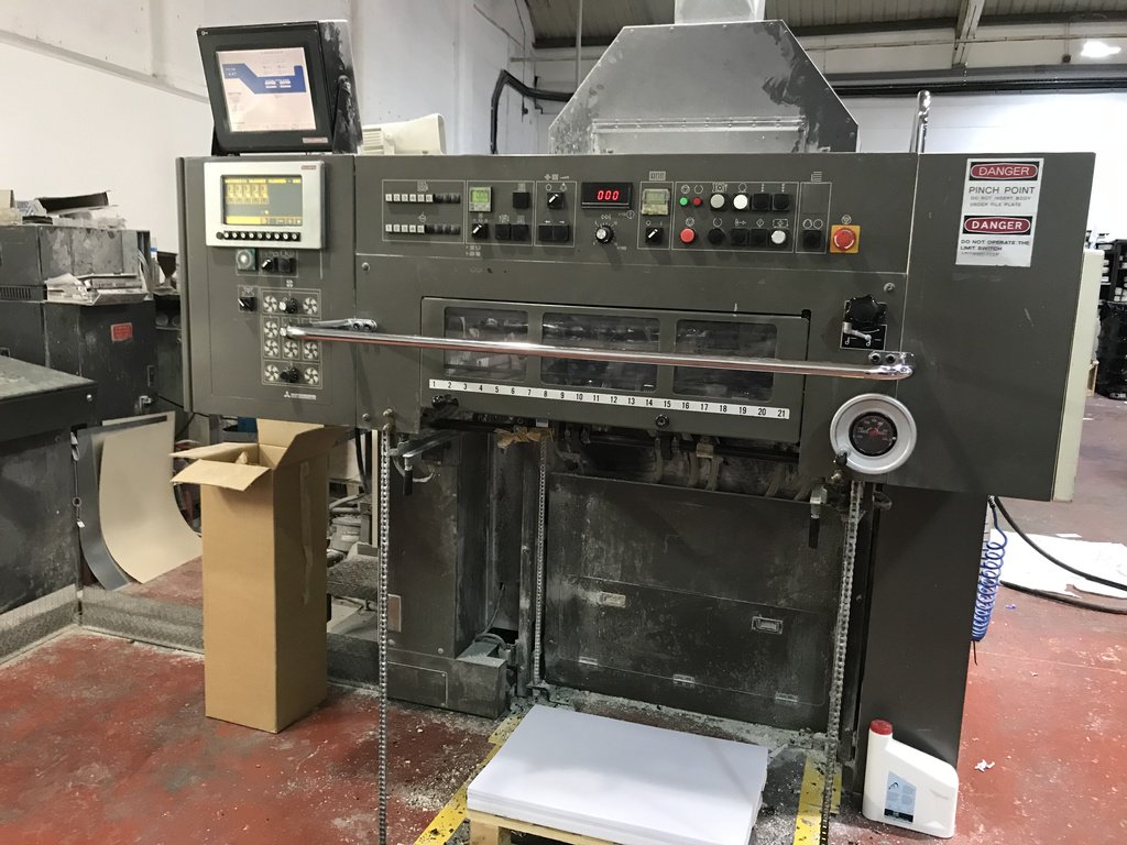RemgoldLimited's tweet photo. 2003 MITSUBISHI D1000LS-5+L
Size: 52 x 72 cm, Ref. 19697
*** ATTRACTIVE PRICE ON REQUEST ***
Please e-mail sales@speedmalt.co.uk
All machines are offered subject to remaining unsold.
#mitsubishi #print #fivecolour #5colour #offset #offsetprinting #usedmachinery #PRINTING https://t.co/xiKP6QviJ4