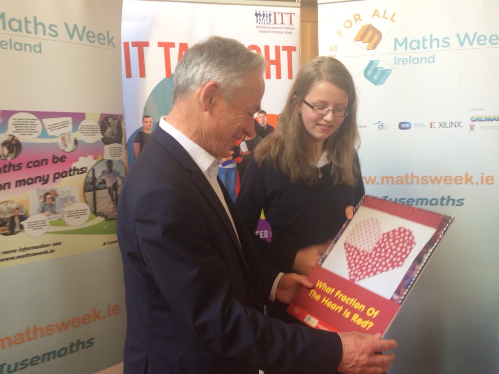 More award winners @mathsweek @Maths_Eyes @RichardbrutonTD @Education_Ire @scienceirel @waterfordit @ittallaght