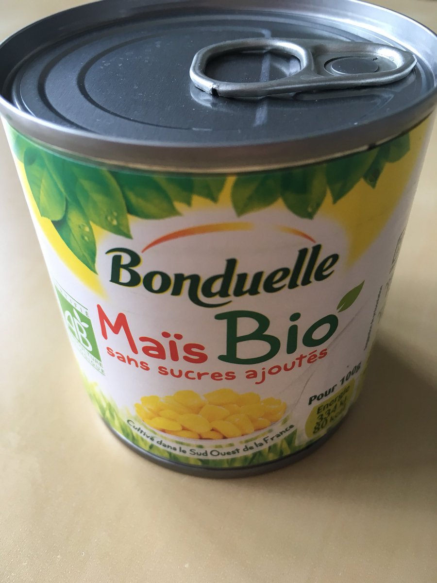 Tweetme39294706's tweet photo. Bonjour @Bonduelle_Group est ce que ce #Maïs #Bio #AB #France est aussi sans OGM ? 🤓 Merci https://t.co/knFl1uXzec