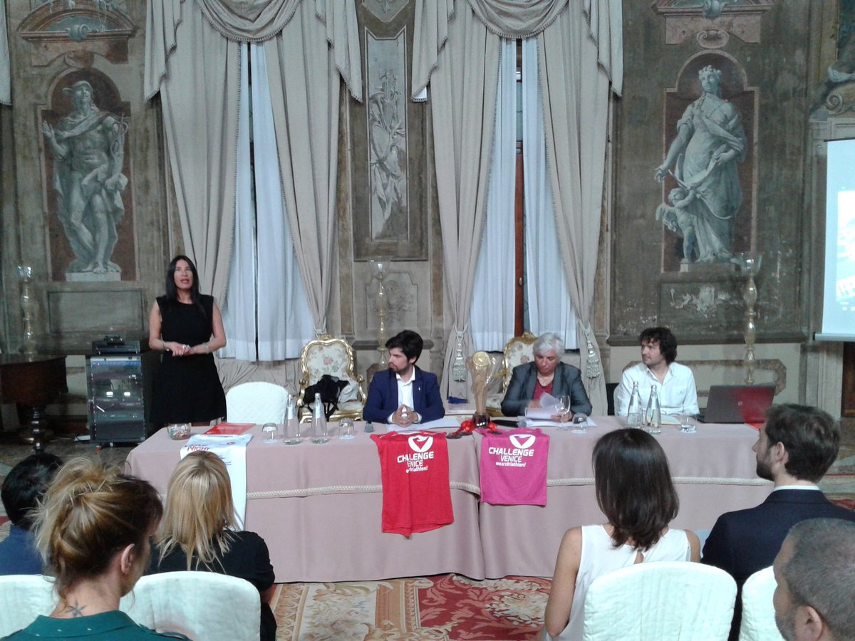 DeltaGammaCom's tweet photo. Presentazione @ChallengeVenice #triathlon ed eventi collaterali a Ca' Sagredo #Venezia
#Conferenzastampa con @comunevenezia @PortOfVenice 
#DeltaGamma #press https://t.co/dKR4bJb9ZS