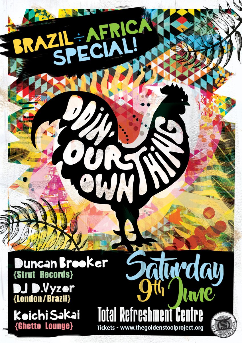 volta45's tweet photo. Its on at @Total_Refresh  - bad bad selectors : @koichisakai @DVyzor @StrutRecords . Superb soundsystem : @sumasound + @ maria meloni interior decor. tickets still available https://t.co/ZSlglEAJk6
#BoogieDown #Brasil #Africa #doinourownthing #together #vinyl https://t.co/hSaYro6I4P