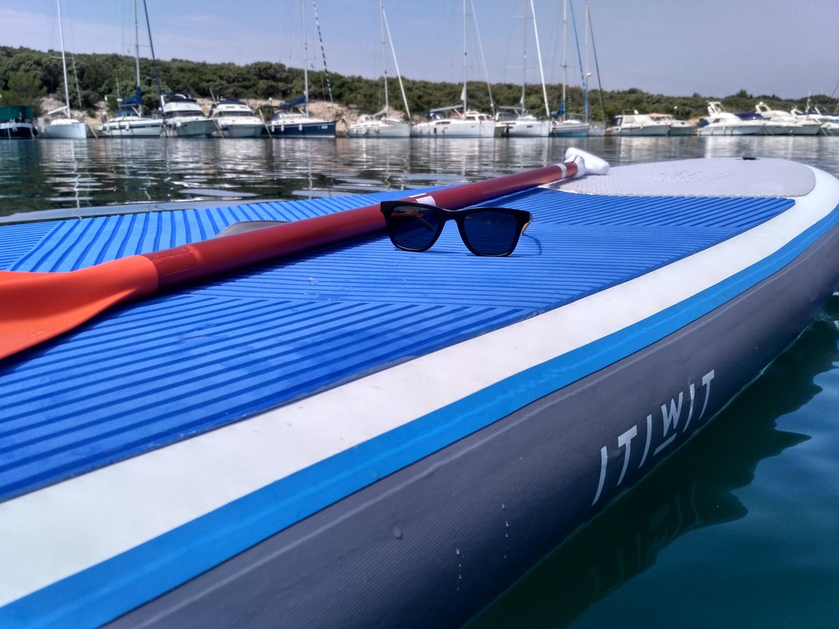 PagTours's tweet photo. SUP / Stand Up Paddle, our new offer for those who like to explore Pag island coast and find the beach for a perfect swim in a crystal sea. Call us, we bring them to you! 
#perfectpag #pagtours #rentservice #sup #šimuni https://t.co/XiATcf92ve