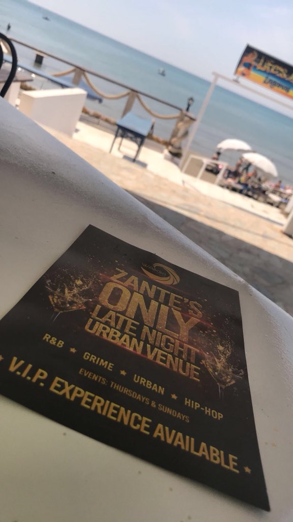 WZante's tweet photo. Who’s in #Zante? 
Join us at @LifesABeachBar today for the workers bbq. 🍗

Our DJ @djryanbroad will be providing a sneak preview of the madness that’s in store this summer! 

The Waikiki girls will be putting on a champagne spray in their hot pants! Who’s ready?! 👀💃🏼🌴☀️🍾 https://t.co/ti9iSFuoxJ