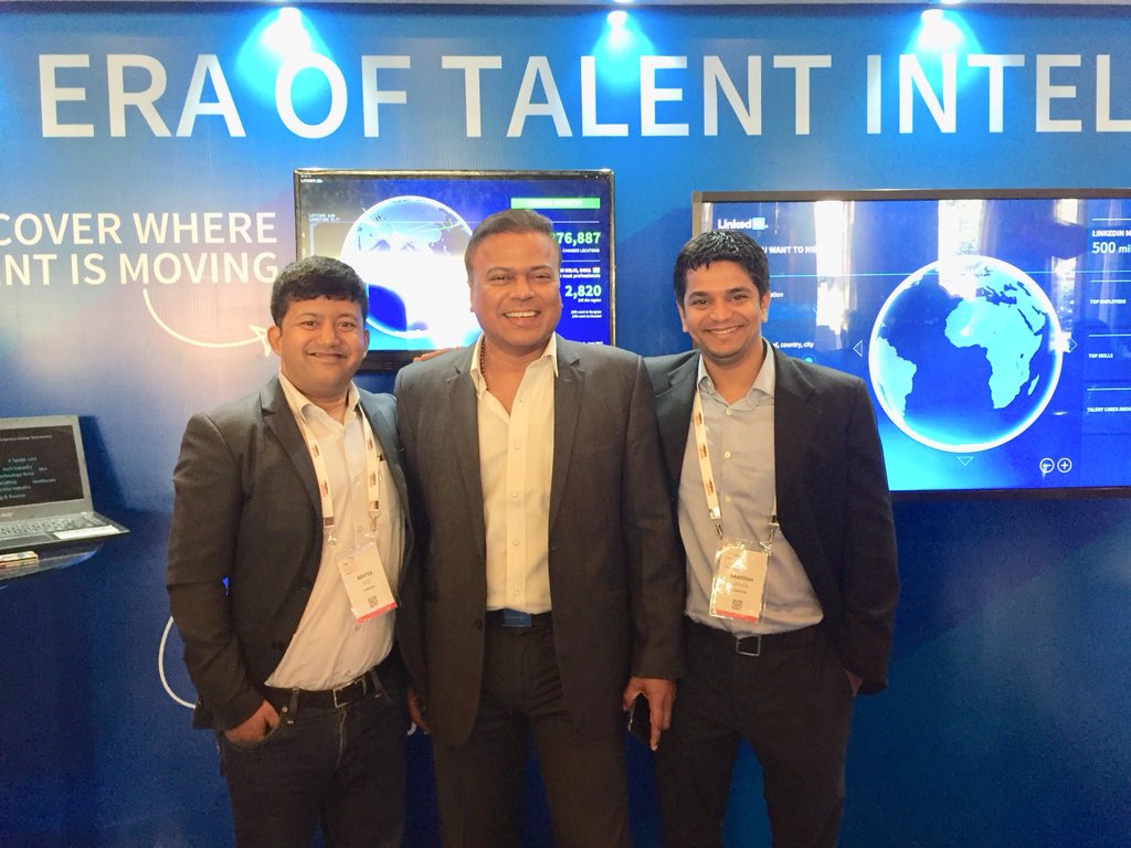 adileonegi's tweet photo. Santosh and I had an engaging conversation with @rajeshpadm at @PeopleMatters2 #TALeague. #WinWithInsights in the era of #TalentIntelligence. @HireOnLinkedIn @LinkedInIndia https://t.co/H7DDJriD0A