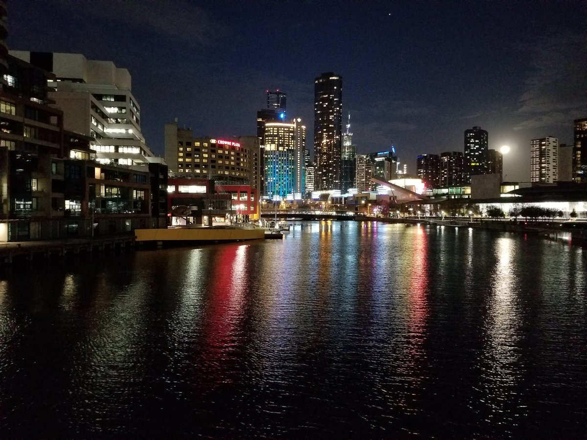 Melbourne! Wonderful city with happy, friendly people.