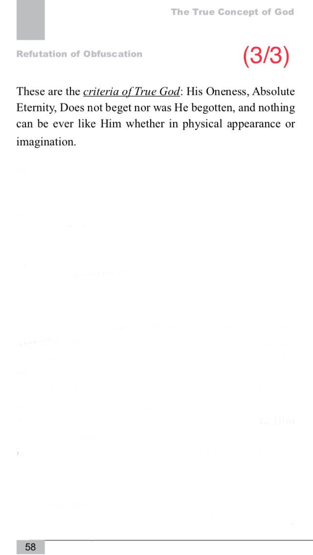 Ref_Obf's tweet photo. Chapter Three (3):
 The True Concept of #God 

• What is The True Concept of #God ?

• The #Story of #Christians from Najran
.
“Say: He is #Allah, the One and Only. Allah the Eternal Absolute. He begets not, nor is He begotten. And there is none like unto Him”[Quran 112:1-4]
📚 https://t.co/TBFYMyaOjK