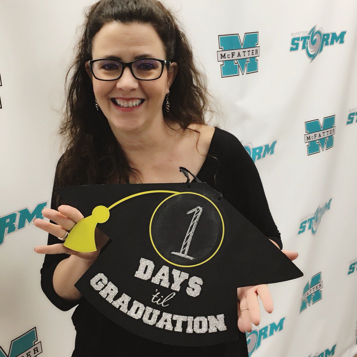 McFatter_Tech's tweet image. And here we are with just one day until graduation. Can you believe it?! Director Johnson is excited to wish our graduates all the best tomorrow as they continue on their journey as alumni of @McFatter_Tech #1togo #graduation #mcfattertech