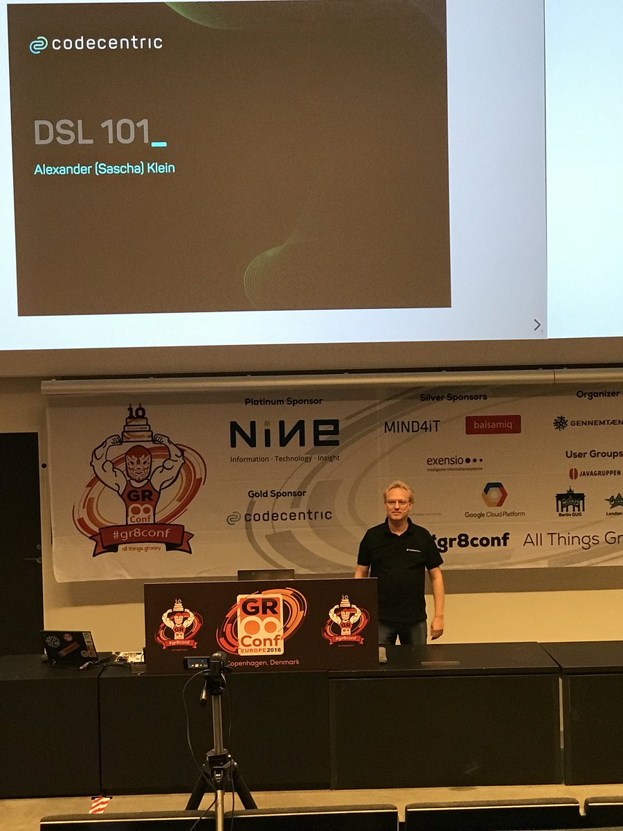 maphiwe's tweet image. @saschaklein getting ready to talk about Groovy DSLs at #gr8conf @codecentric