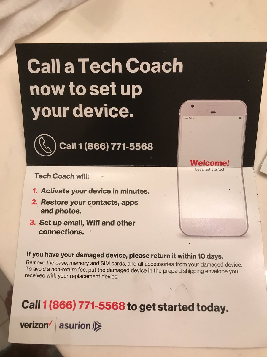AleDoral's tweet image. Hey @verizon @verizon @VZWSupport my Asurion phone replacement came with this card for help. I keep calling and calling and get told this is a non-working line. Can you please help me!?! Who do I call for support?!? #verizon #verizonhelp #verizonanswerthephone