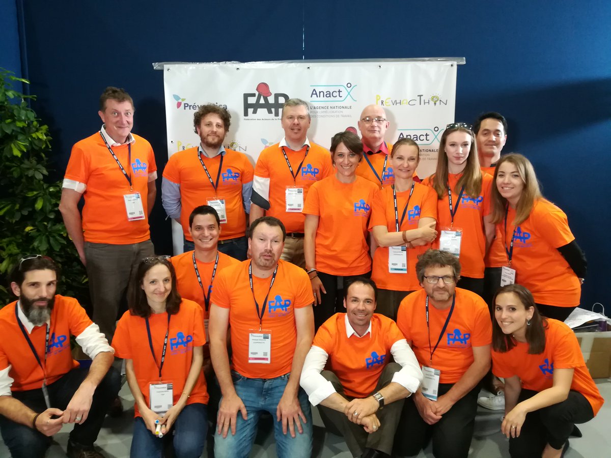 Eosefrance's tweet photo. L'équipe du #Prevhackthon au grand complet !
#PrevLyon #QVT #RH #futureofwork @Anact_ @Preventica https://t.co/gY1JyvEZpi