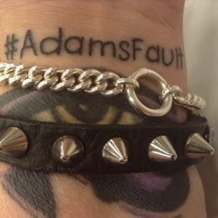 tattoojo's tweet photo. WOOOOOOO 250,000 tweets and it's ALL #Adamsfault https://t.co/kNrolin4MM