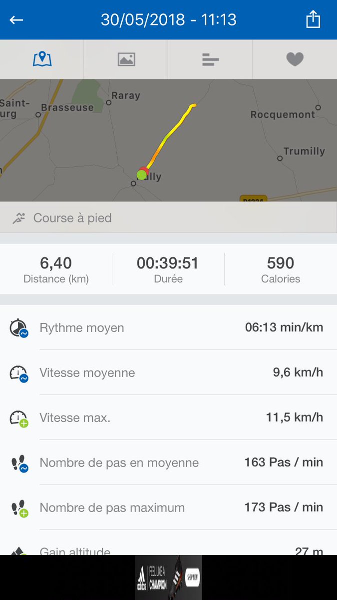 Hello tout le monde! Je m’entraine pour <a href="/coursedesheros/">Course des Héros</a> ! C’est dans 17 jours et j’ai encore besoin d’un tout petit 👍pour atteindre l’objectif de collecte pour #GENESPOIR. Un petit tour sur ma page alvarum?  👏👏 et des rt please! alvarum.com/alexislevy
