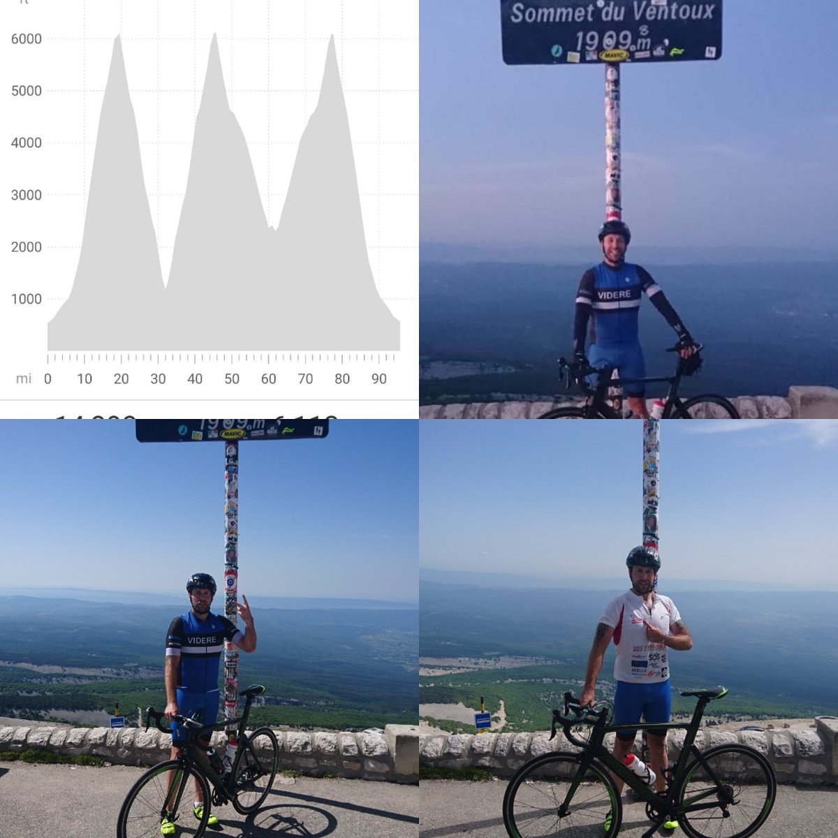renton243's tweet photo. An emotional day in the saddle trying to raise money for CHUF... Gofundme/Ventoux4Chuf
#Chufofficial #ventoux4Chuf #videreraceteam #tlfsporttherapy #hertz #rafca https://t.co/mV2e8TFmpW