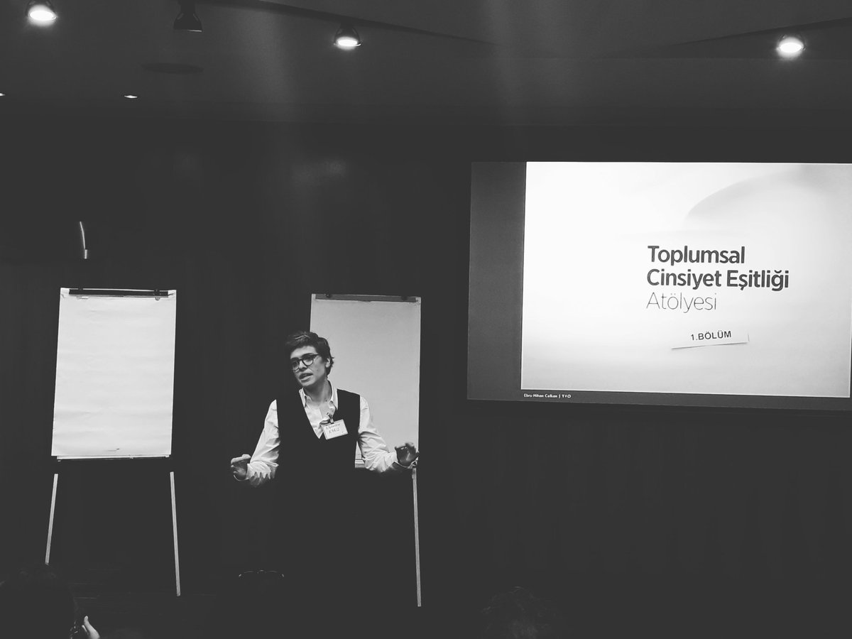 Panelimizi gerçekleştirdik :) Şimdi sıra Toplumsal Cinsiyet Eşitliği Atölyesi'nde 👍 #ToplumsalCinsiyetEşitliği @E_N_Celkan