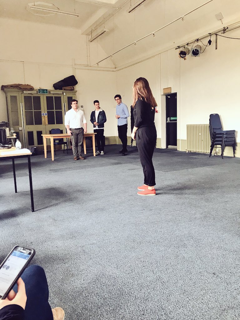 SopranoIsabelle's tweet photo. @GarsingtonOpera Cover rehearsal going very well in preparation for our upcoming performances as the #alvarezyoungartists2018 @FinbarLewis #goflute #mozart #diezauberflöte https://t.co/znEGId4do7
