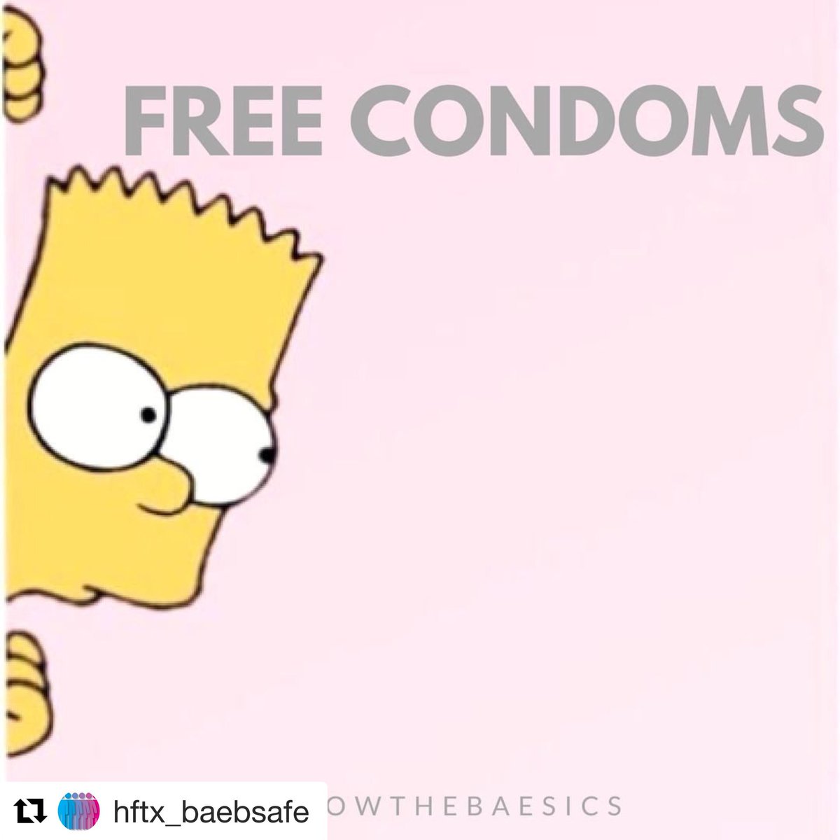 yhypbaltimore's tweet photo. Your face when you find out there’s FREE CONDOMS at 1515 W. North Ave 
#YHYPBaltimore #BmoreHealthy #KEEPIT100 
#Knowthebaesics #BAEBSAFE #Sexualhealtheducation 
#condoms https://t.co/ju86ihtyoo