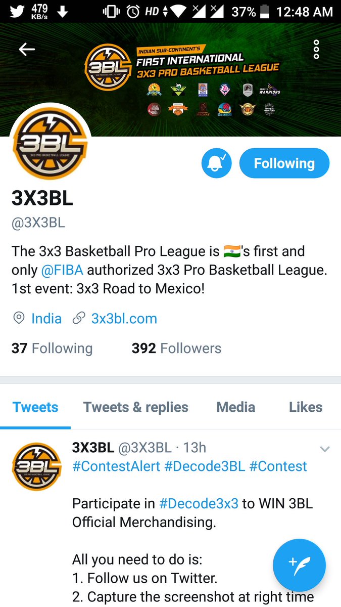 ShubhsKukreja's tweet photo. @3X3BL Here is My Perfect SCREENSHOT Team ๐
#Decode3BL โ
Join In buddies to win exciting merchandise of 3BL โฉ @3X3BL
@JainShantilal12
@athar_1_
@sambhu_om
@iVNayak
@kunvaria
@iApoorvAgarwal
@chandra_mani38
@bold_kitten
@sanchitabhartiy
@TarunRajpoot11
@Rajpootaman72S
๐๐๐๐ https://t.co/3MzzQJEFZD