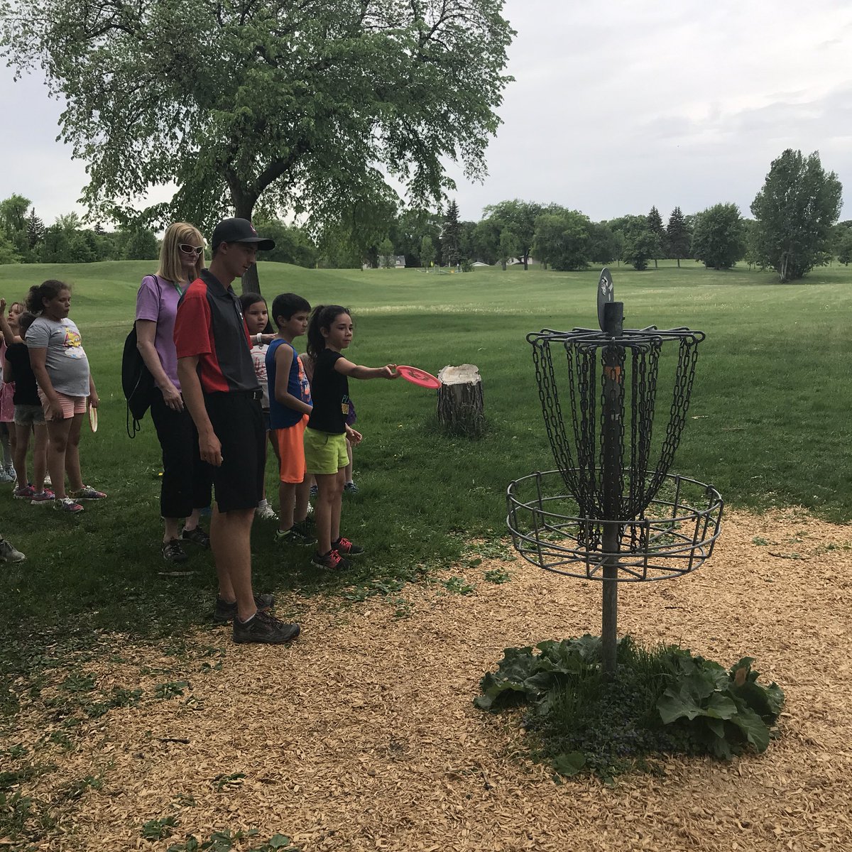 LABridgeford3's tweet photo. It was a fun filled day of bird watching, frolfing, geocaching and the Myra Museum  for our field trip. Thanks to all the volunteers who help make this happen! We even had a retired LA teacher, Mrs. Sathre come to help. #gfpsla https://t.co/00F1828lBd