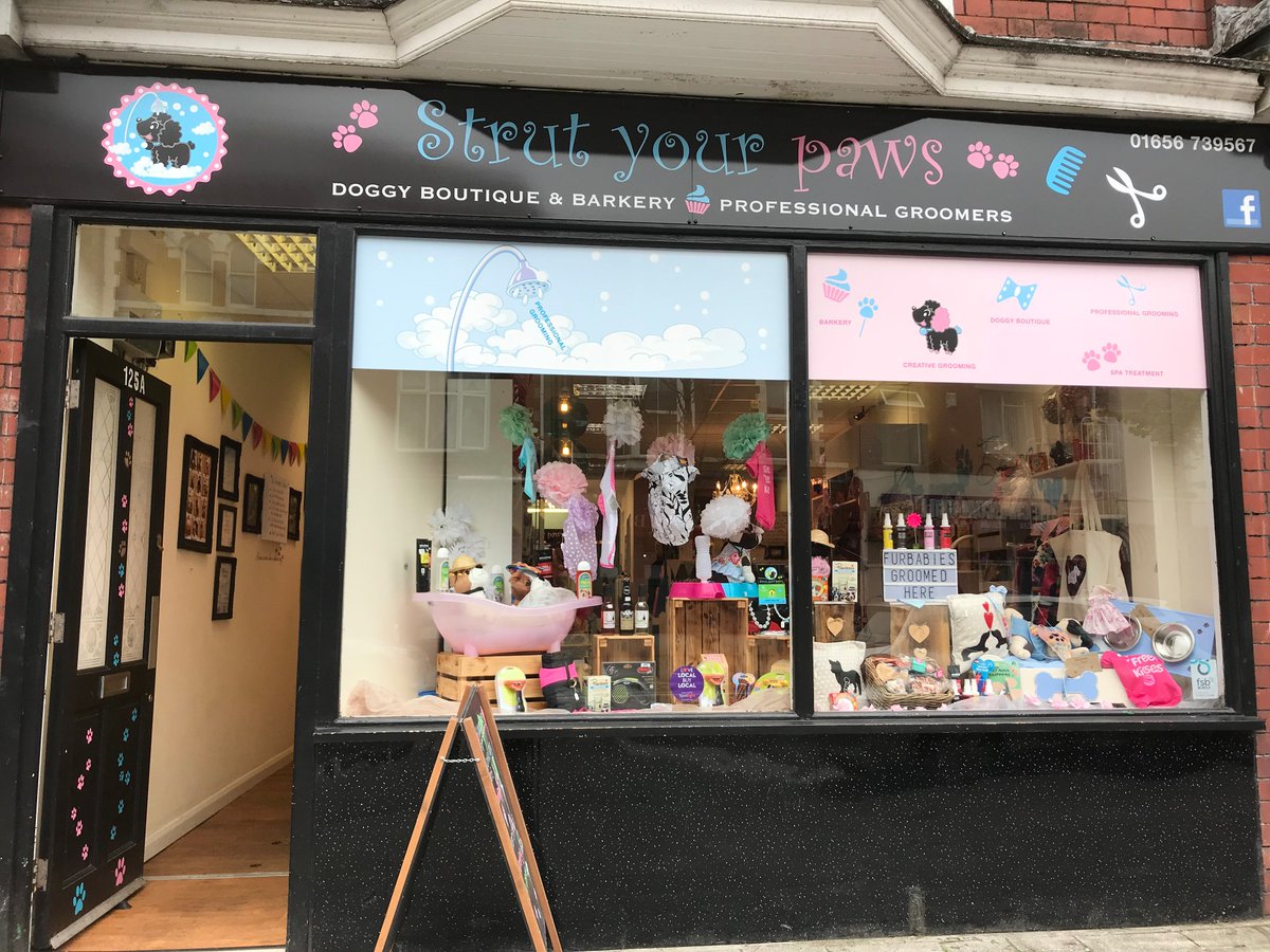 SpotlightBCB's tweet photo. Thank you #strutyourpaws for supporting #lovelocalbuylocal today in Maesteg today! https://t.co/gmlQEWOHR9