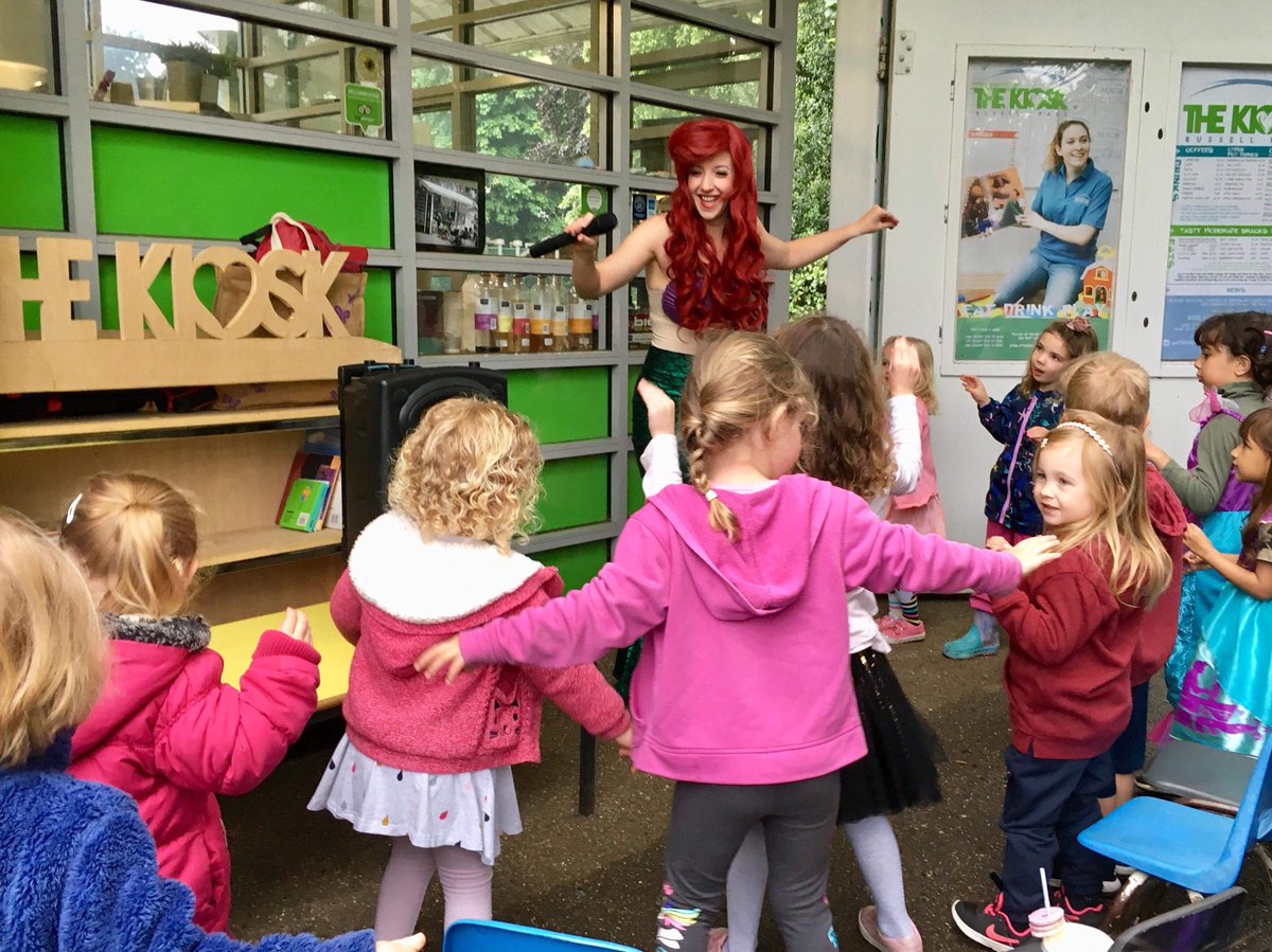Did you see our #MermaidPrincess at @KioskAtThePark this morning? What fun we had singing, dancing &amp; of course swimming! Please share your photos &amp; videos with us.

If you are looking for #magical birthday party entertainment, give us a shout!

#childrensentertainers #EventProfs
