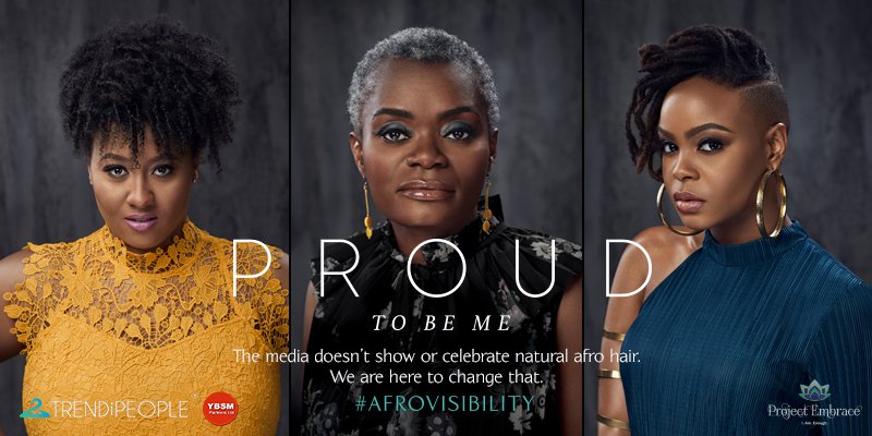 <a href="/Project_Embrace/">Lekia Lée</a> had 1 billboard promoting afro hair last year. This year they have 72 billboards in locations across the UK, including London, Glasgow, Edinburgh, Manchester, Nottingham, Newcastle, Liverpool and Salford. #afrovisibility2018 See more -> campaign2018.projectembrace.co.uk