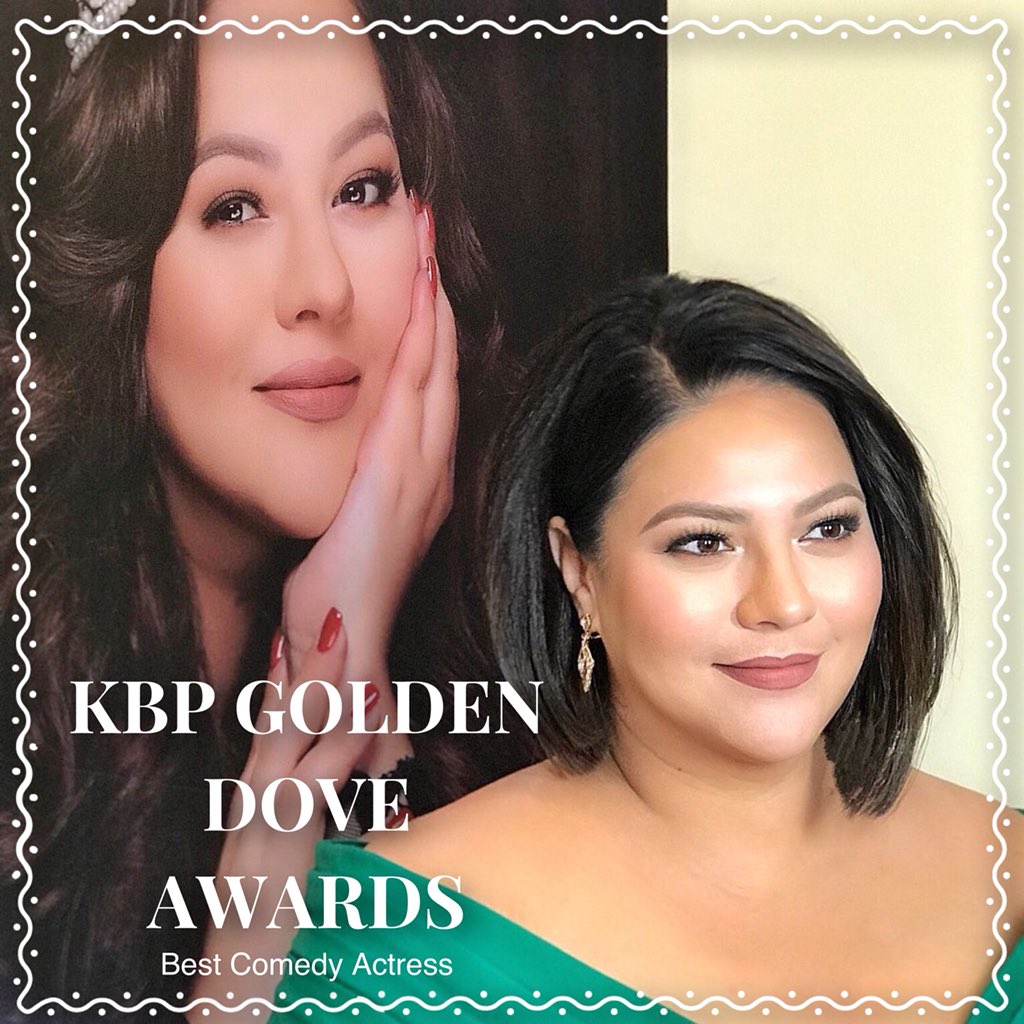 QMSKarlaEstrada's tweet photo. Congratulations to our Queen Mother @Estrada21Karla for winning Best Comedy Actress at the 2018 KBB Golden Dove Awards ✨✨ https://t.co/OeW3VLAilG