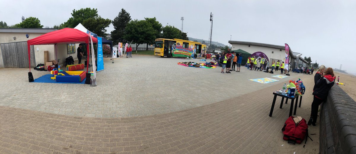 SJACWestGlamCRU's tweet photo. Our #CRU volunteers are on duty today at the @360swansea for the @BestartSwansea walk along the Swansea Waterfront #BuggyPush #mySJCWday @stjohnwales @SWPSwansea @LeeTrundle10 https://t.co/wJu2rGcDZP