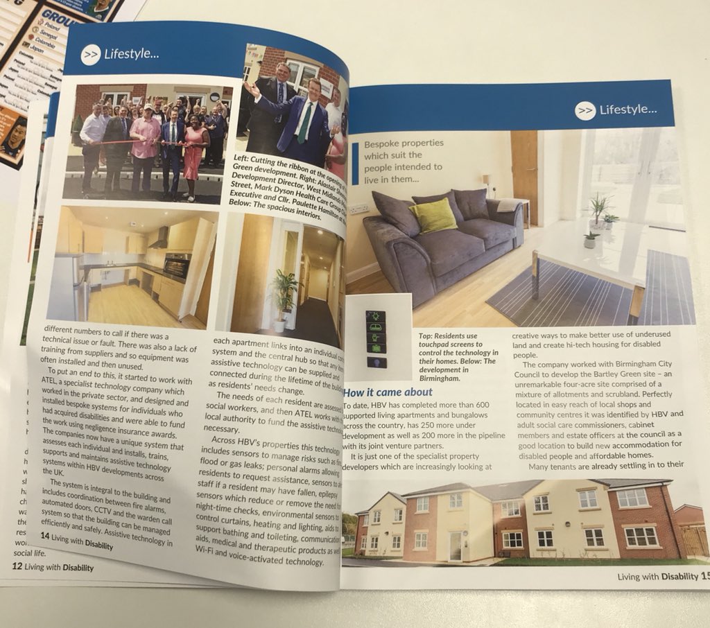 HBVGroup's tweet photo. Check out this new five-page article about our expanding pipeline of new specialist supported living apartments across the UK. #housing #development #media https://t.co/hqufjjL2K1