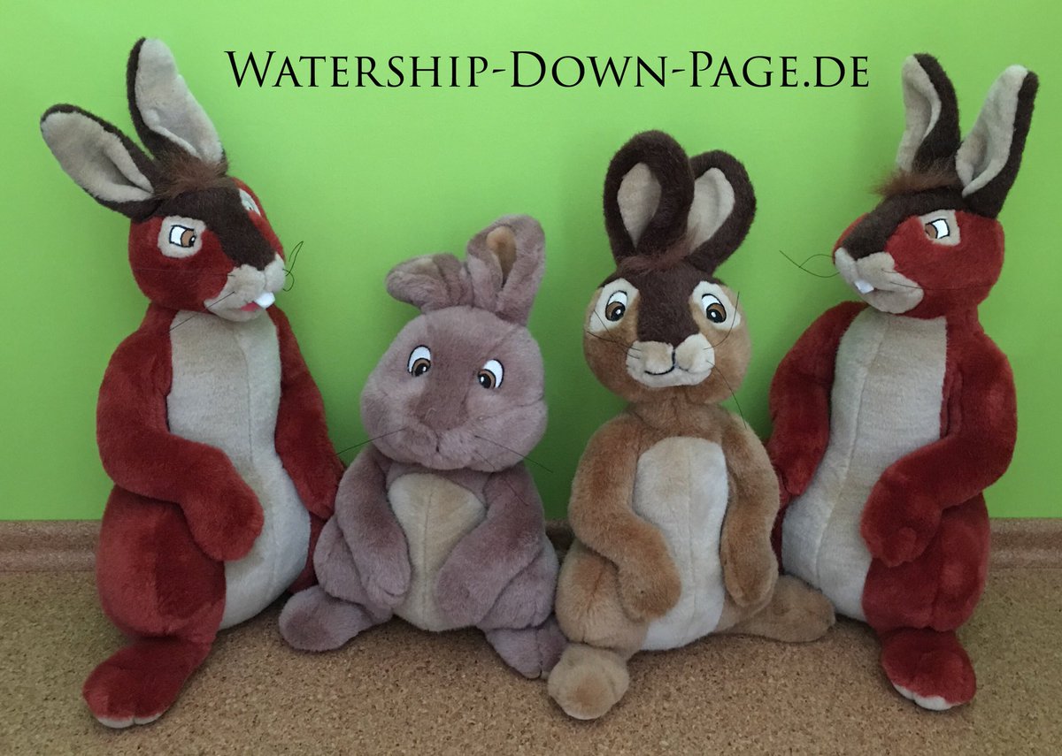 Thlayli_WDP's tweet photo. Part of my #WatershipDownCollection ๐
Lifesize Plushies โค๏ธ
Fun fact: they were fabricated for Alltime in a little Company in Germany.
I donโt know if they were selled outside from here (sadly I also didnโt know if there are more Characters)
#WatershipDown #MyCollection https://t.co/kkfndjOeA5