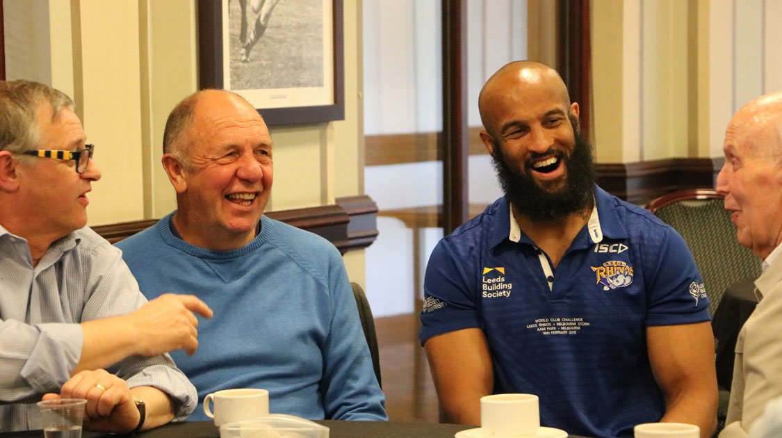 RugbyLeeds's tweet photo. NEWS | Leeds Rhinos Foundation play their part in supporting #Dementiaawarenessweek with a month of awareness events https://t.co/jcggjt4DjN https://t.co/fi0YTpANBX