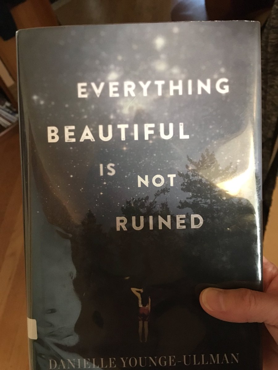 I totally lost track of time last night finishing EVERYTHING BEAUTIFUL IS NOT RUINED by @DanielleYUllman. Gosh, it was so, SO good!!! Guys, you must add this to the top of your TBR pile, pronto! #CANkidlit