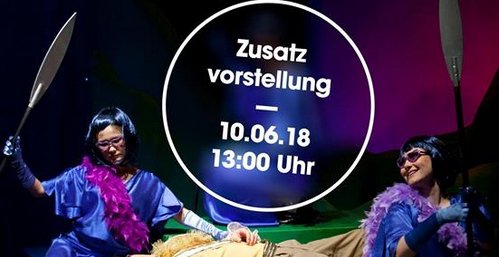 Da »Die kleine Zauberflöte« am 10. Juni um 15 Uhr bereits fast  ausverkauft ist, spielen wir für euch eine zusätzliche Vorstellung um 13  Uhr.
Tickets unter: bit.ly/2IZlBrF