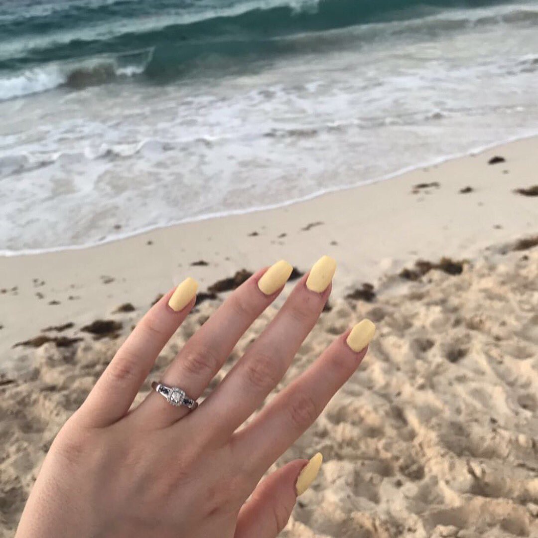She said yes! 
Most nervous I’ve ever been in my life but somewhere over the Atlantic Ocean I asked my beautiful girl to marry me! Thank you to the <a href="/TUIUK/">tuiuk</a> crew for helping me sort this out on the flight! Everyone meet my fiancé <a href="/harlcaveney/">Harley Caveney</a> ❤️