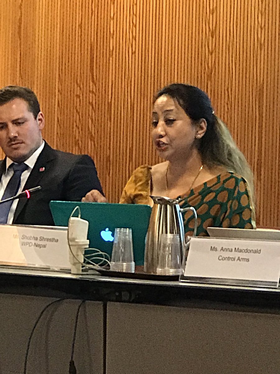 veritycoyle's tweet photo. Feeling inspired by @ShobhaShrestha2 a passionate summary of what sounds like an amazing round table in #southasia where States shared information and came together to discuss how the #armstreaty can bring about peace and security in the region #reducinghumansuffering https://t.co/kaiZW0HVoZ