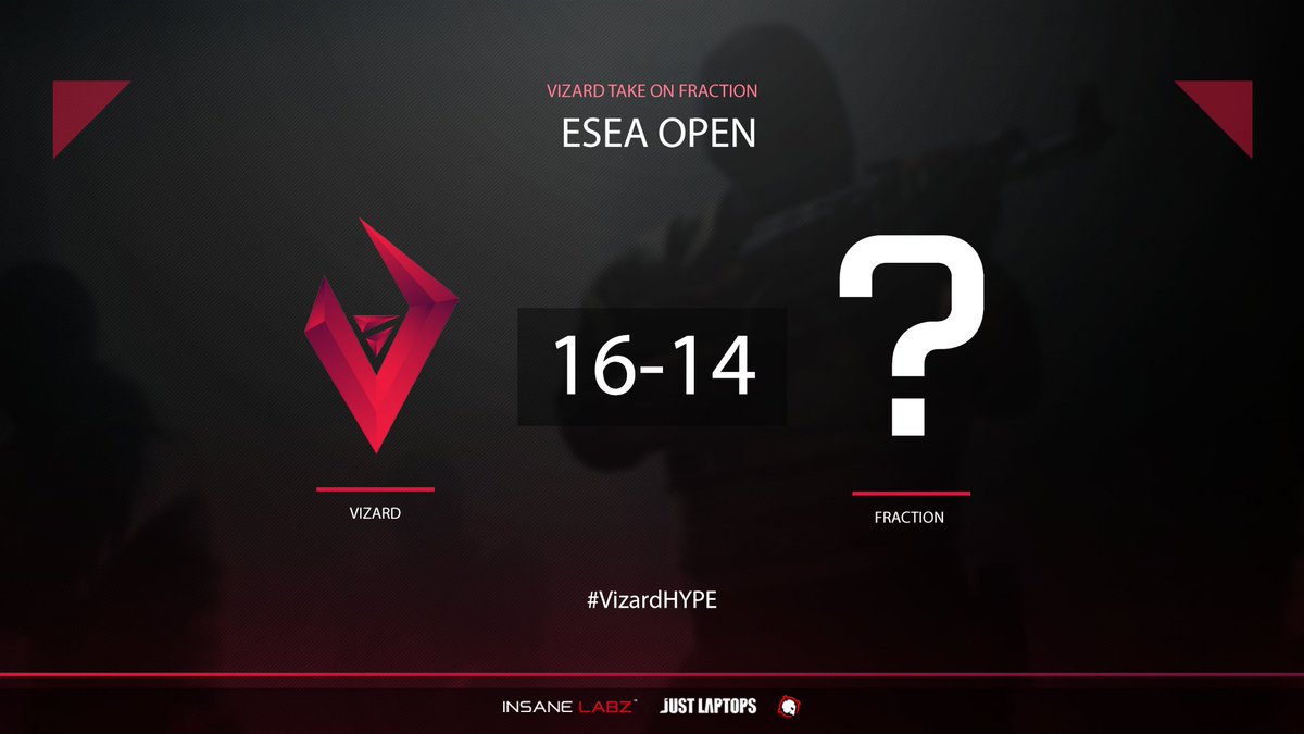 VizardGG's tweet photo. [#CSGO] We take down #Fraction 16 - 14 in what was an absolute thriller!! We are now undefeated in the @ESEAO league!! 😲😲😲

🗺️Mirage: 16 - 14

#VizardFAM #VizardHYPE https://t.co/ZL37lzUWj2