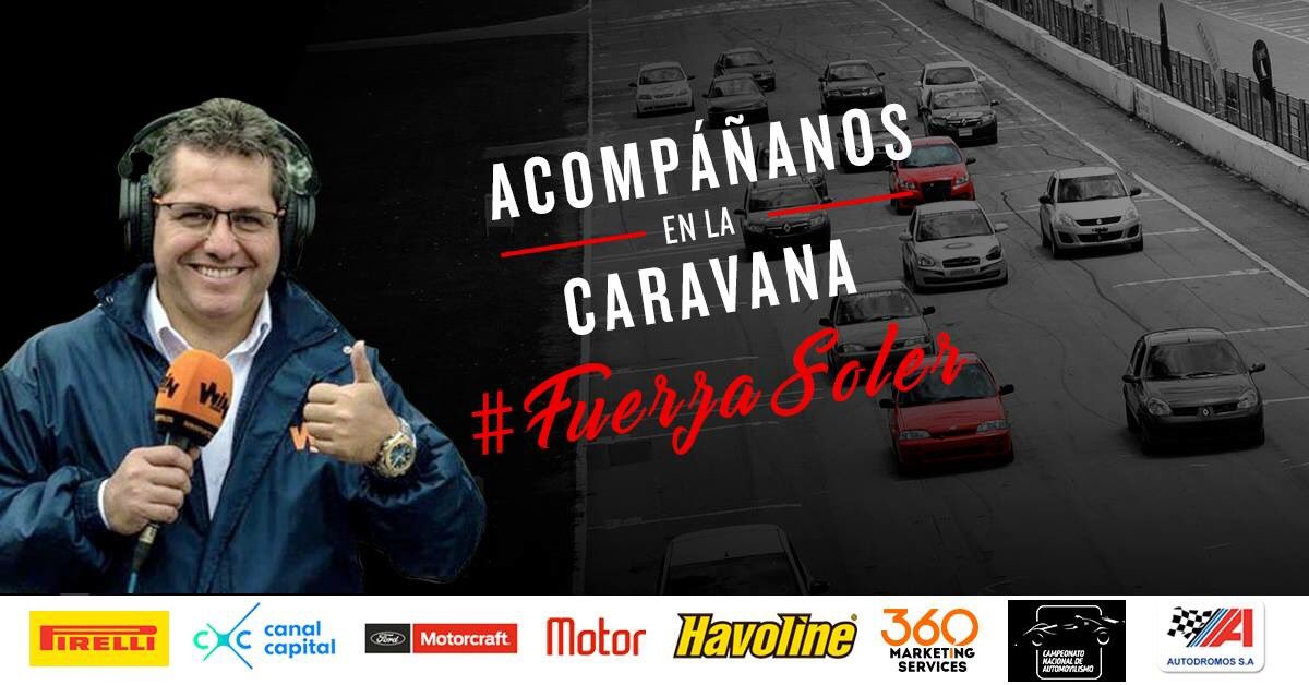 Juan Clopa (@juanclopa) on Twitter photo Como trabajamos con <a href="/ricardosoler12/">Ricardo Soler</a> y Roberto Wilson en unir y crecer el deporte, este sábado todos al <a href="/Autodromos/">Autódromo de Tocancipá</a> para apoyar a Soler en este duro momento, a #ponerprimera Ricardo Como trabajamos con <a href="/ricardosoler12/">Ricardo Soler</a> y Roberto Wilson en unir y crecer el deporte, este sábado todos al <a href="/Autodromos/">Autódromo de Tocancipá</a> para apoyar a Soler en este duro momento, a #ponerprimera Ricardo