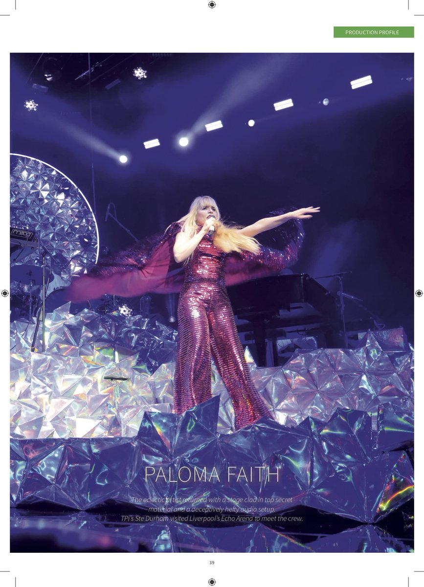 tpimagazine's tweet photo. The eclectic artist, @Palomafaith, returned with a stage clad in top-secret material and a deceptively hefty audio setup. @tpimagazine’s Ste Durham visited Liverpool's @EchoArena to meet the crew https://t.co/bePy5HuDmx
📸: Sarah Womack and @tpimagazine https://t.co/iUe94jKaCa