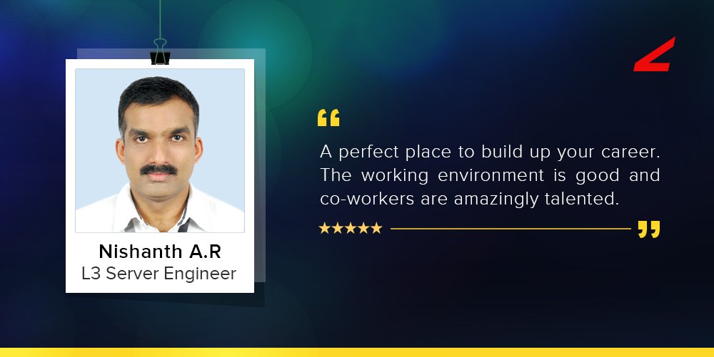 serveradm1nz's tweet image. @serveradm1nz provides great customer service with the support of talented employees like you. Thank you, Nishanth for all the dedication and hard work.

#L3ServerEngineer #WebHostingSupport #ServerManagementCompany