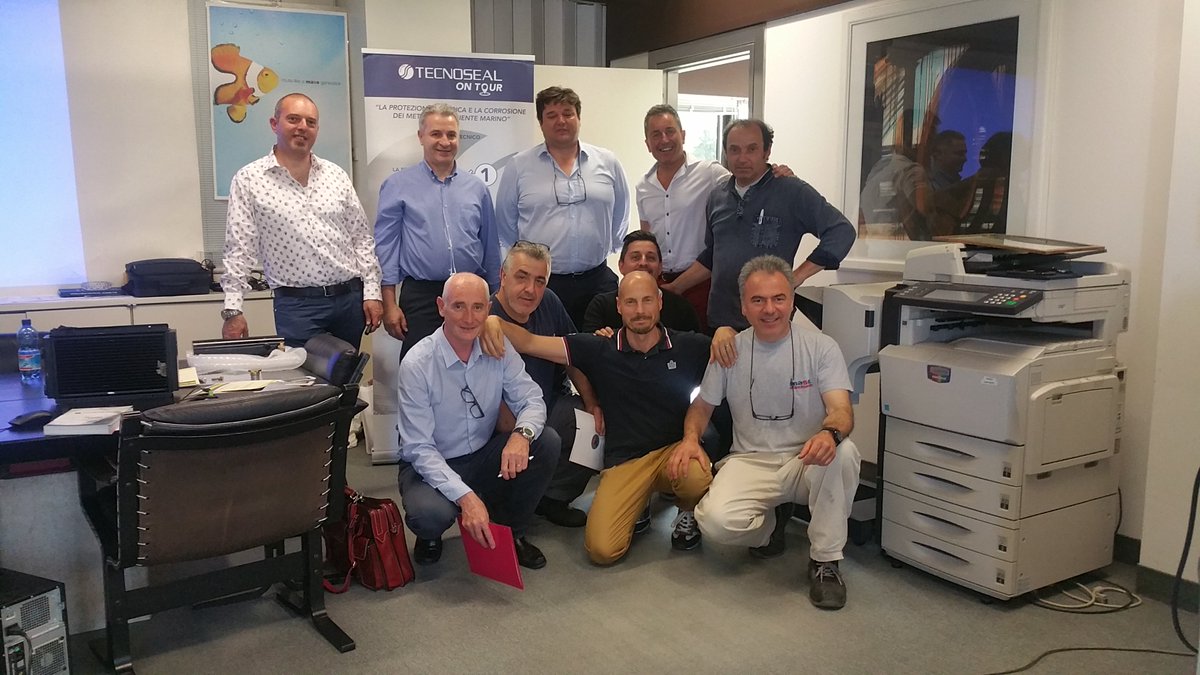 TecnosealAnodes's tweet image. #Tecnoseal desidera ringraziare #MASEgenerators e tutti coloro che hanno partecipato al #TecnosealOnTour di venerdì 25 Maggio! #TecnosealAcademy #SaveYourDreams #30years #MeetTheExpert