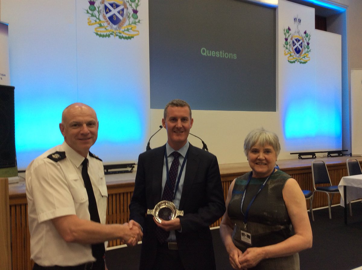 ScotPoliceSupts's tweet photo. Thanks to Jim McPartlin for delivering this yearβs Jack Urquhart Memorial Lecture and to Dorothy and the Urquhart family for their continued support to ASPS annual conference #ASPS2018 https://t.co/oXUADCm4zV