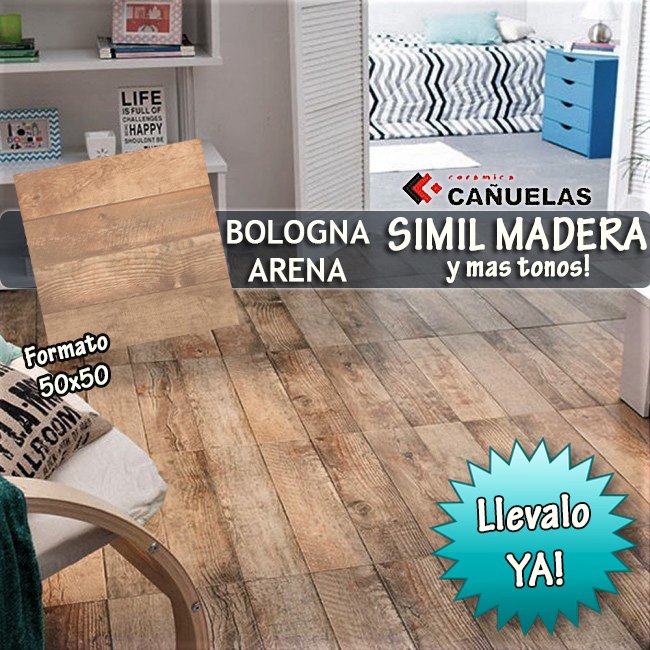 ReinoCeramicos's tweet photo. MAS OPCIONES PARA VOS‼️ Lleva HOY el modelo BOLOGNA ARENA 50x50 en Primera Calidad 👈👌 Una OPCION PERFECTO simil madera para tus ambientaciones!Aprovecha YA que tenemos hasta 6 cuotas sin interés 💳
#CeramicaCañuelas #SimilMadera #Pisos #Ambientacion #PrimeraCalidad #RetiraYa https://t.co/Ao7E9o6o8G