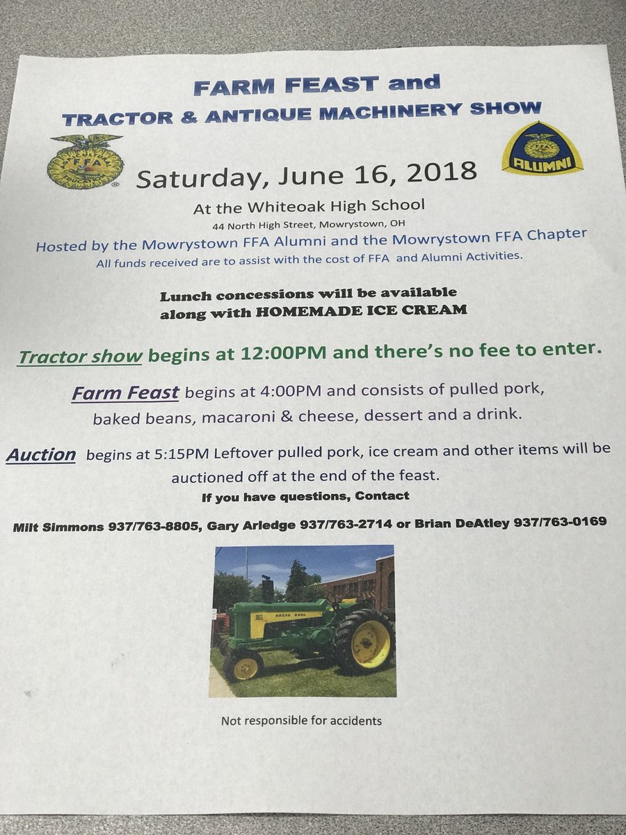 jessie134567's tweet photo. #farmfeast #tractor&antiquemachineryshow https://t.co/wVuzQkVpDM