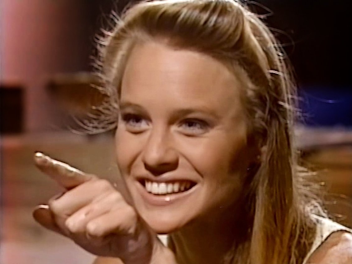 7. Robin Wright as Kelly Capwell on soap opera Santa Barbara. 