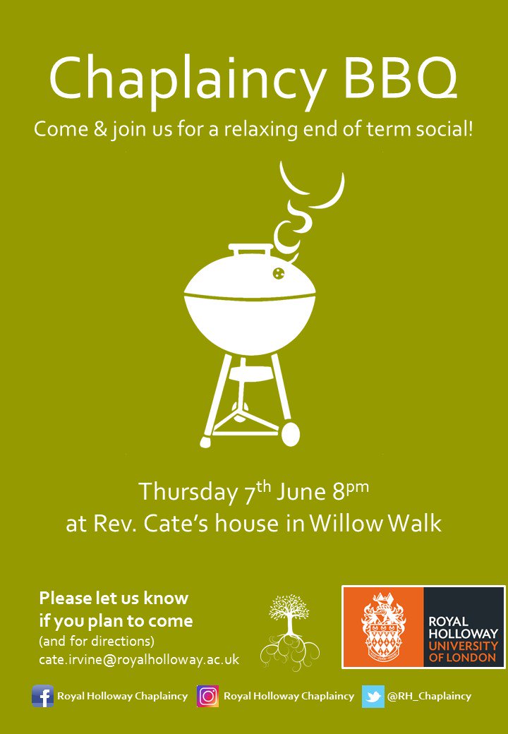 RevCate's tweet image. Foundation Day with Fr. Vlad is at 12pm this Sunday &amp;amp; our final choral evensong at 6:15pm on the 7th June, followed by the Chaplaincy BBQ. It would be lovely to see friends past and present @RHULChapelChoir @rhfounderschoir @RH_Chaplaincy @FatherVlad